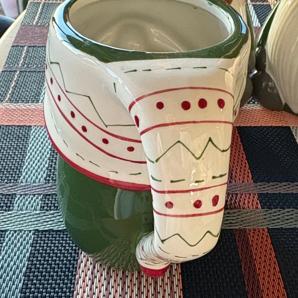 Pottery barn Gnome Mugs Set